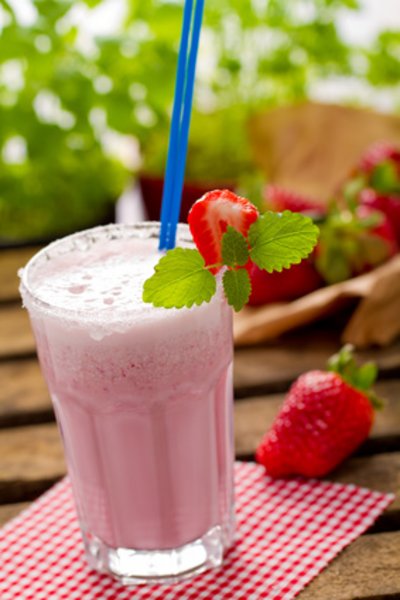 Erdbeermilchshake